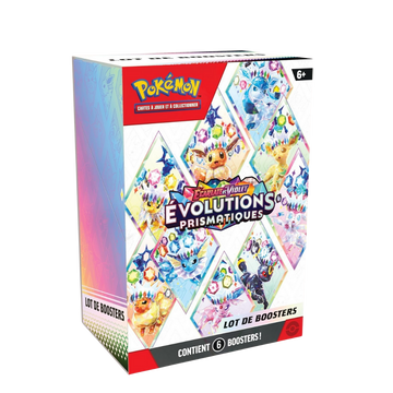 Booster Bundle Pokémon - Évolutions Prismatiques - EV8.5