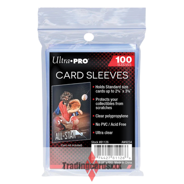 Card Sleeves Ultra PRO transparentes – 6 Lot de 100