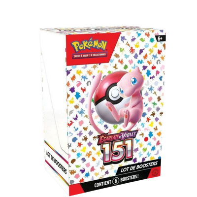 Booster Bundle Pokémon - Écarlate & Violet 151 - EV03.5