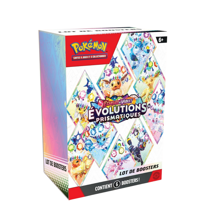 Booster Bundle Pokémon - Évolutions Prismatiques - EV8.5