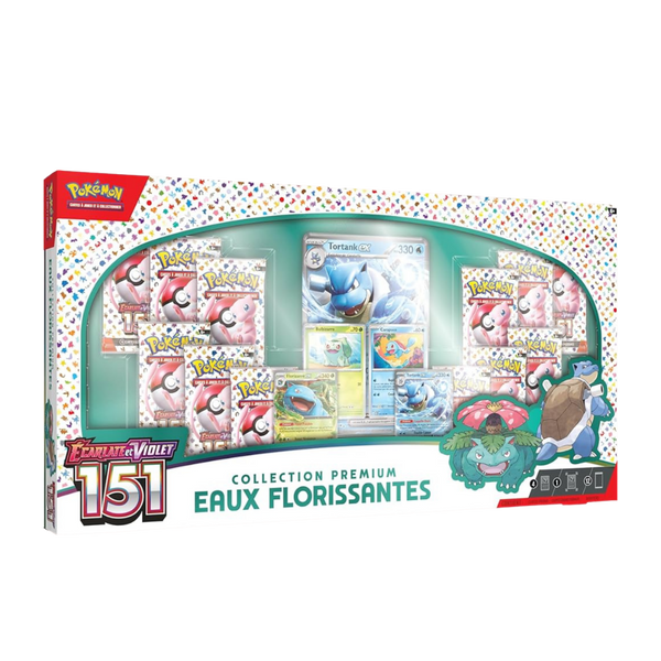 Coffret Collection Premium Pokémon - Eaux Florissantes - 151 - EV03.5 - 2025