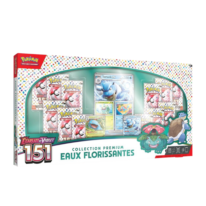 Coffret Collection Premium Pokémon - Eaux Florissantes - 151 - EV03.5 - 2025