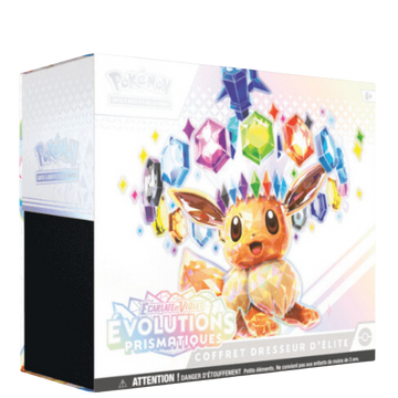 Coffret Dresseur d’Élite (ETB) Pokémon - Évolutions Prismatiques - EV08.5