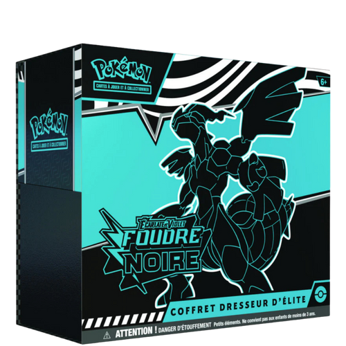 Coffret Dresseur d’Élite (ETB) Pokémon - Foudre Noire - EV10.5