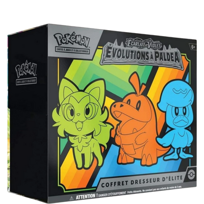 Coffret Dresseur d'Elite - Evolution à Paldea - ETB EV02