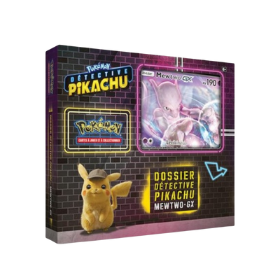 Coffret Pikachu Détective – Mewtwo-GX – Pokémon JCC