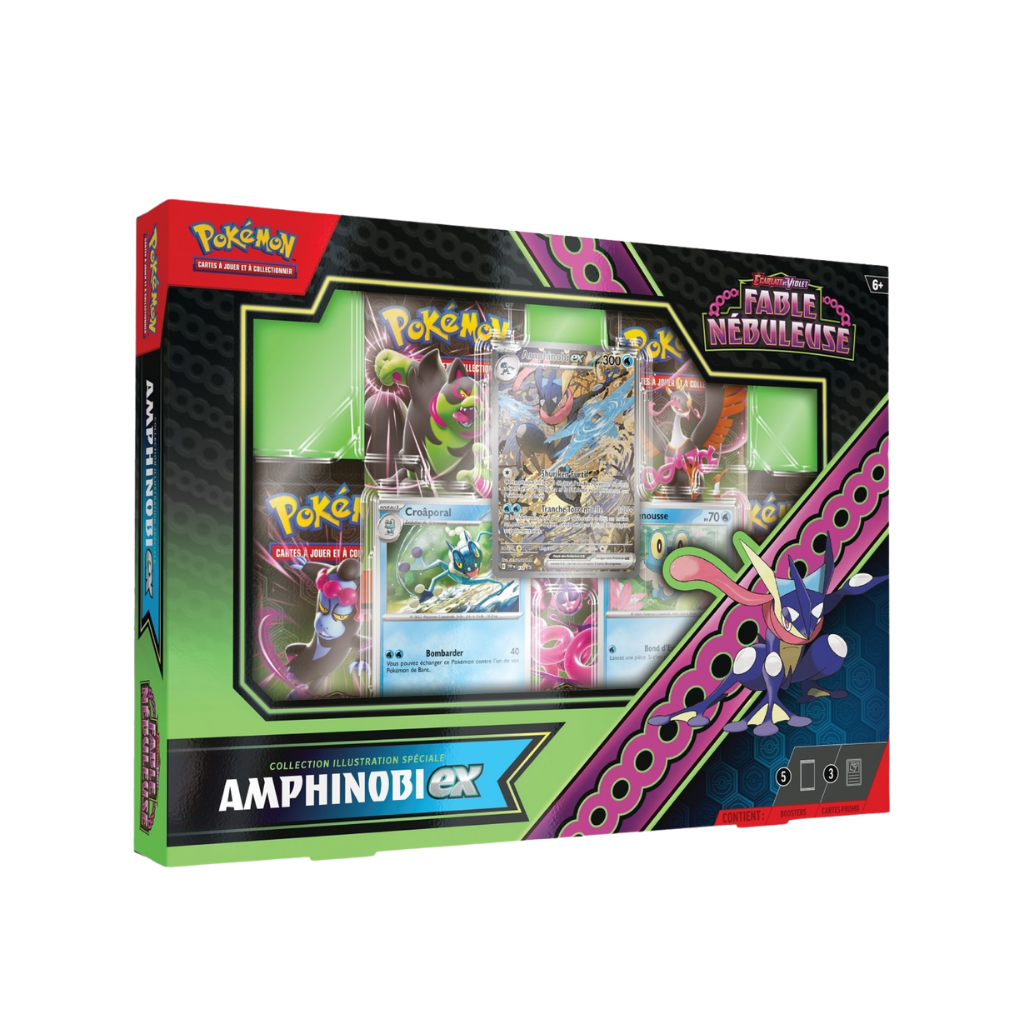 Coffret Pokémon - Amphinobi-ex - Fable Nébuleuse - EV06.5