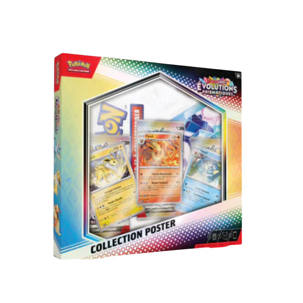 Coffret Poster Pokémon - Évolutions Prismatiques - EV08.5