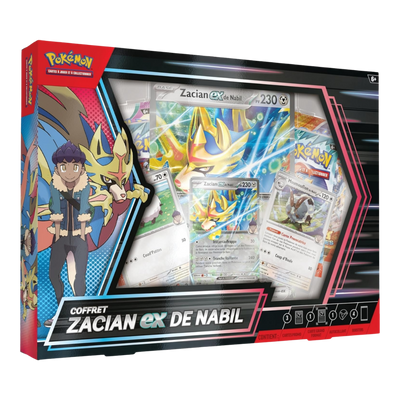 Coffret Zacian-ex de Nabil – Pokémon 2025