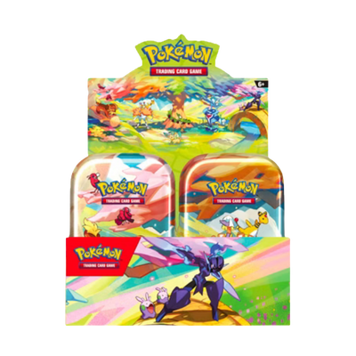 Display – 8 Mini Tins – Magnifique Paldea – Pokémon EV03 & EV04