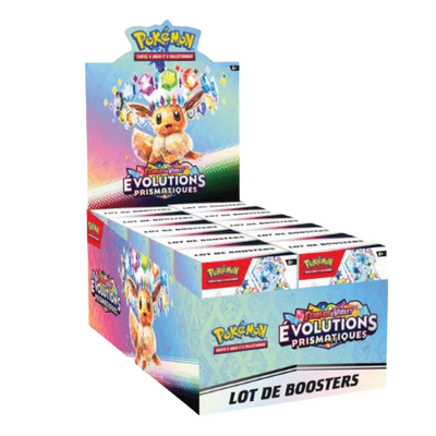 Display Bundle – Évolutions Prismatiques – Pokémon EV08.5