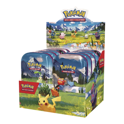 Display Mini Tin Pokémon - Héros Transcendants - ME02.5