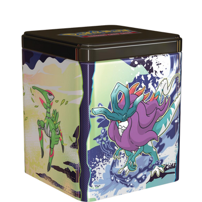 Tin Cube Mars 2025 – Écarlate & Violet – Pokémon JCC – 1 modèle aléatoire
