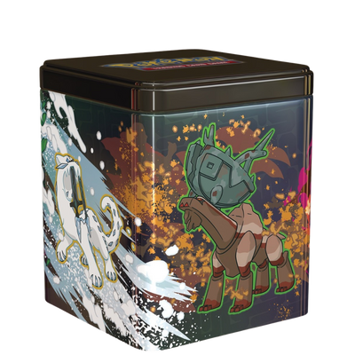Tin Cube Mars 2025 – Écarlate & Violet – Pokémon JCC – 1 modèle aléatoire