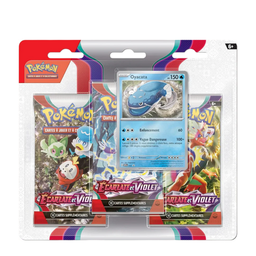 Tripack Pokémon - Écarlate & Violet - EV01