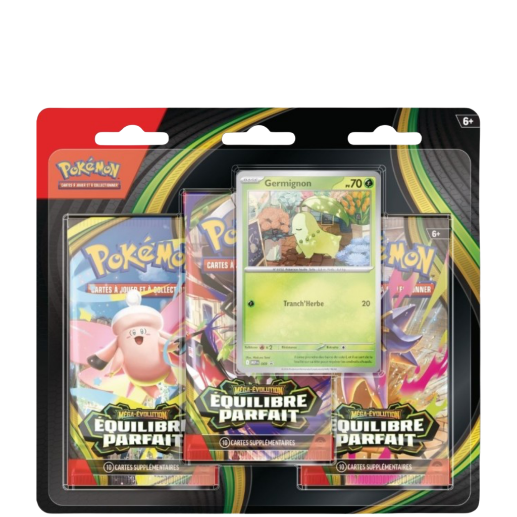 Tripack Pokémon - Équilibre Parfait - ME03