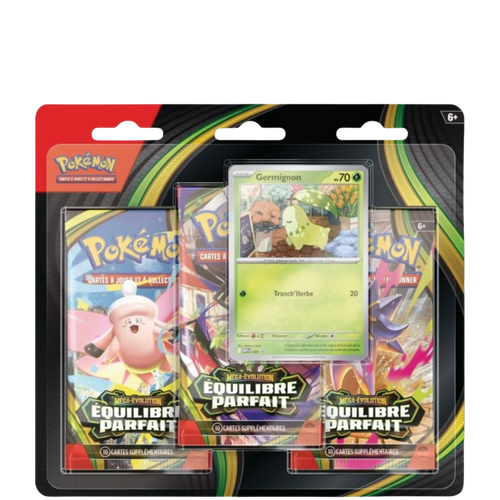 Tripack Pokémon - Équilibre Parfait - ME03