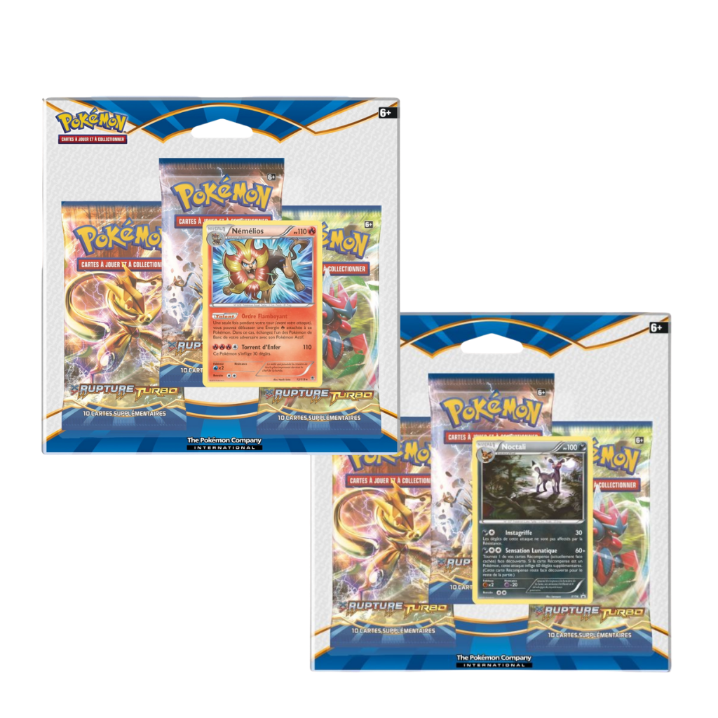 Tripack Pokémon – Rupture Turbo – XY09